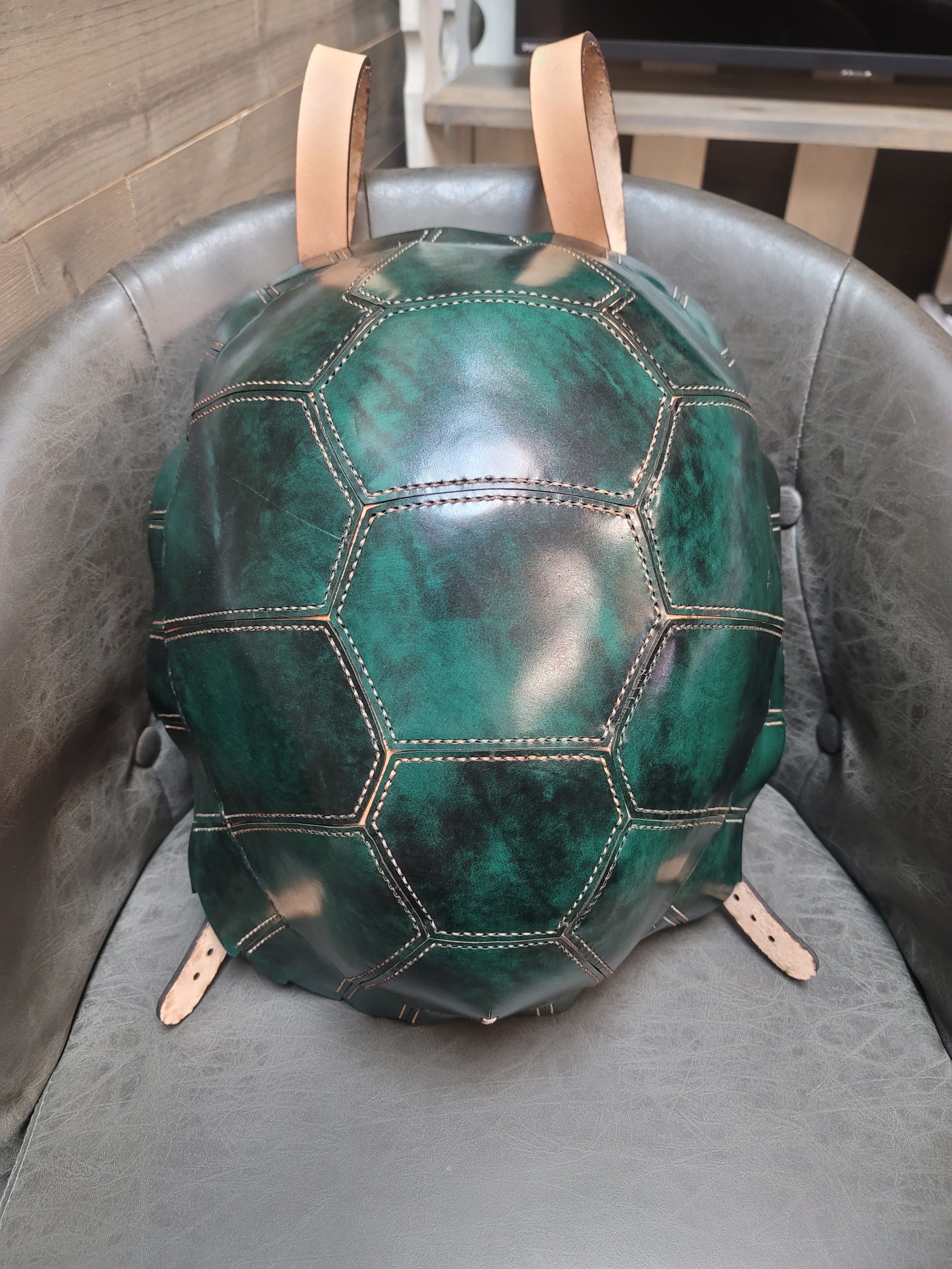 Turtle shell backpack discount